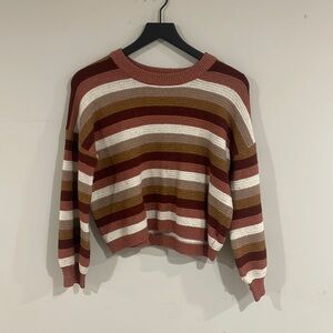 Long sleeve stripped shirt